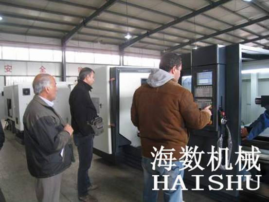 “海數(shù)”數(shù)控車床和數(shù)控銑床，順利通過伊朗客戶驗收